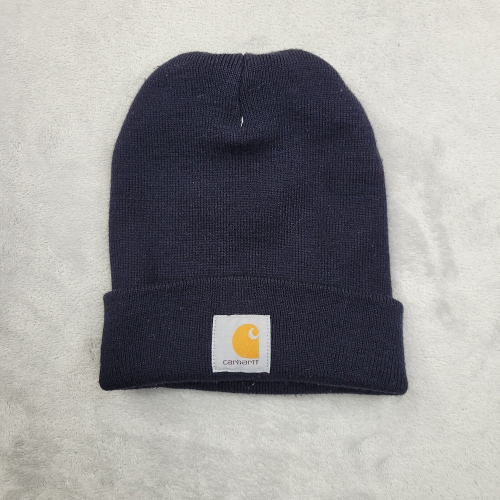 Carhartt Hat Mens Beanie Cap Winter Cold Stretch Pull On Biker Work Adult OSFA